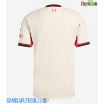 Camisa de time de futebol Liverpool Replicas 2º Equipamento 2025-26 Manga Curta